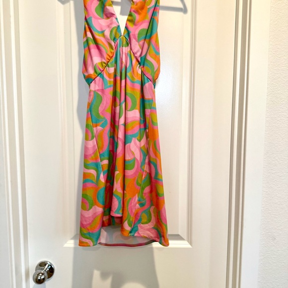 Show Me Your MuMu Colorful Swirl Mini Dress - Picture 6 of 13